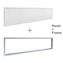 Slim surface LED panel 120X60cm - PHILIPS Driver - 72W - UGR19 - With mounting KIT