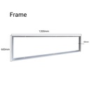 Slim surface LED panel 120X60cm - PHILIPS Driver - 72W - UGR19 - With mounting KIT