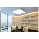 Slim surface LED panel 60x60cm - OSRAM Driver - 40W - UGR18 - CRI90 - With mounting KIT