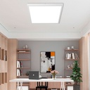 Slim surface LED panel 60x60cm - OSRAM Driver - 40W - UGR18 - CRI90 - With mounting KIT