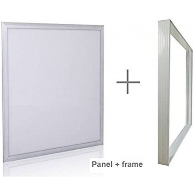 60X60 cm slim surface LED panel - PHILIPS Driver - 44W - UGR19 - with mounting KIT
