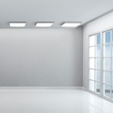 60X60 cm slim surface LED panel - PHILIPS Driver - 44W - UGR19 - with mounting KIT