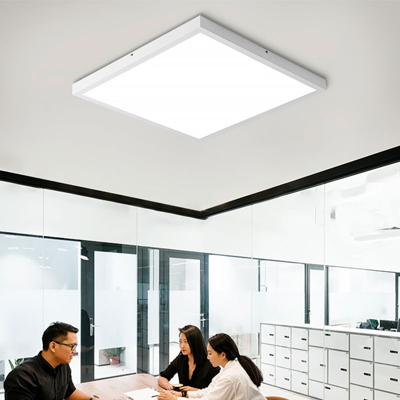 60X60 cm slim surface LED panel - PHILIPS Driver - 44W - UGR19 - with mounting KIT