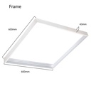 60X60 cm slim surface LED panel - PHILIPS Driver - 44W - UGR19 - with mounting KIT