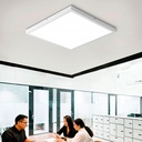 LED slim CCT surface panel 60 x 60- Dimmable with remote control - 40W - With mounting KIT