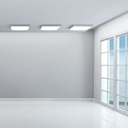 LED slim CCT surface panel 60 x 60- Dimmable with remote control - 40W - With mounting KIT