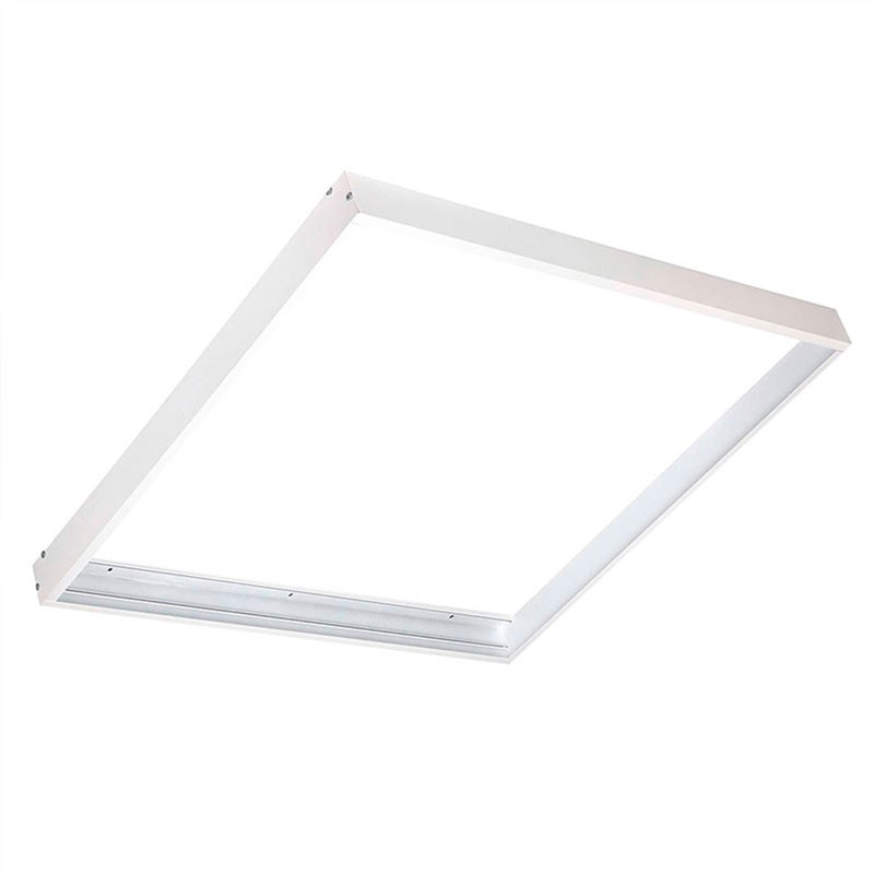 LED slim CCT surface panel 60 x 60- Dimmable with remote control - 40W - With mounting KIT