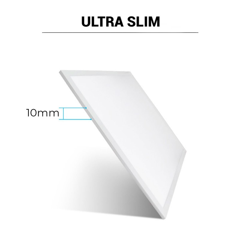 LED slim CCT surface panel 60 x 60- Dimmable with remote control - 40W - With mounting KIT