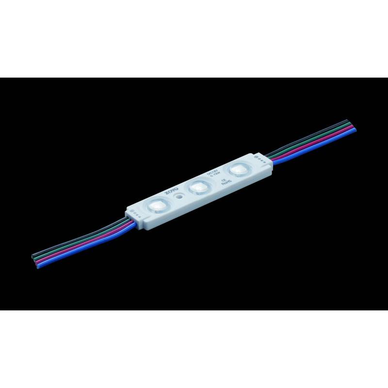 RGB LED modules for signage 0.72W 12V-DC IP65 140º.