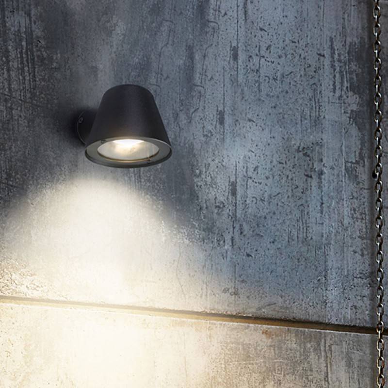ALBA" LED outdoor wall light - GU10 5W bulb included