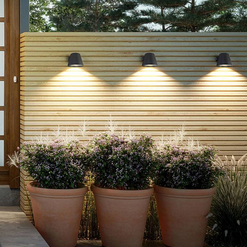 ALBA" LED outdoor wall light - GU10 5W bulb included