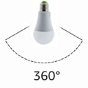 E27 LED bulb with twilight sensor 7W A60