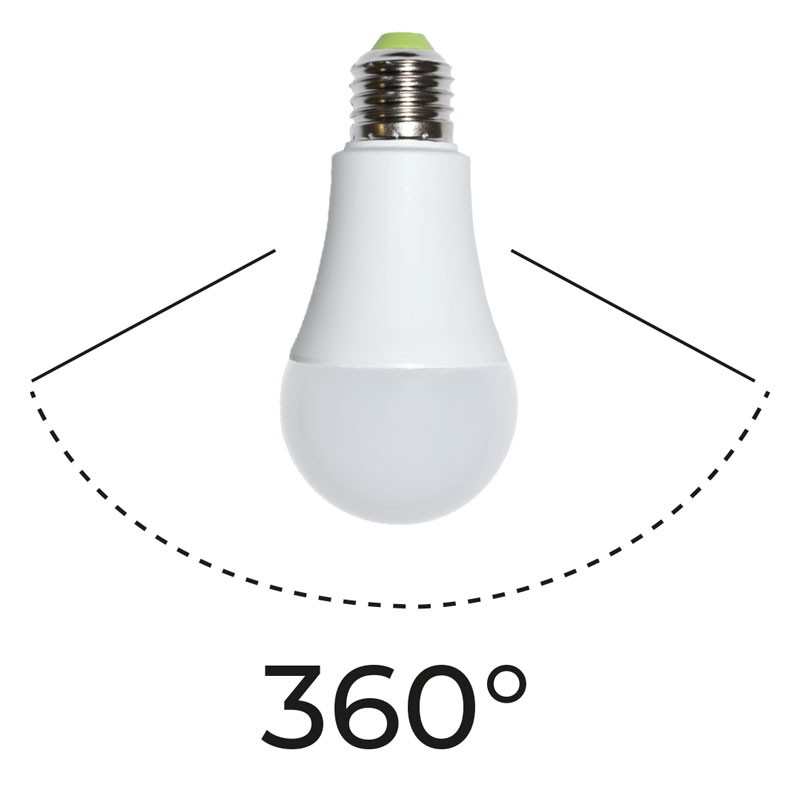 LED Bulb E27 A60 7W - Motion Sensor and Twilight Sensor