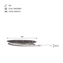 LED Strip 220V 75W (600xSMD2835) 12mm IP67 5 meter roll