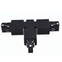 Rigid tee for surface mounted three-phase rail - LEFT