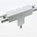 Rigid tee for surface mounted three-phase rail - LEFT