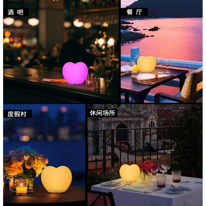 RGBW Rechargeable 1W 20cm IP65 LED RGBW RGBW Rechargeable 1W 20cm IP65 LED Heart Light