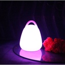 Wireless LED Table Lamp - 2.4W- RGBW - Rechargeable - IP65