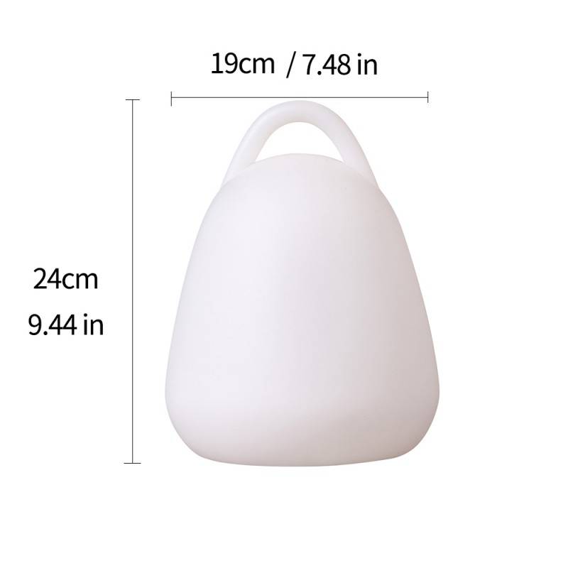 Wireless LED Table Lamp - 2.4W- RGBW - Rechargeable - IP65