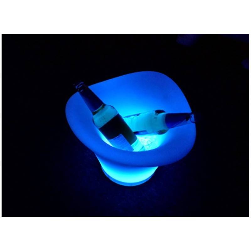 RGBW 1.2W LED Ice Bucket, 38x28cm, IP65, Rechargeable