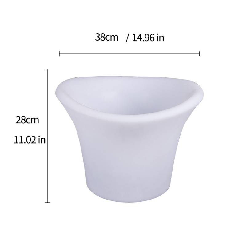 RGBW 1.2W LED Ice Bucket, 38x28cm, IP65, Rechargeable