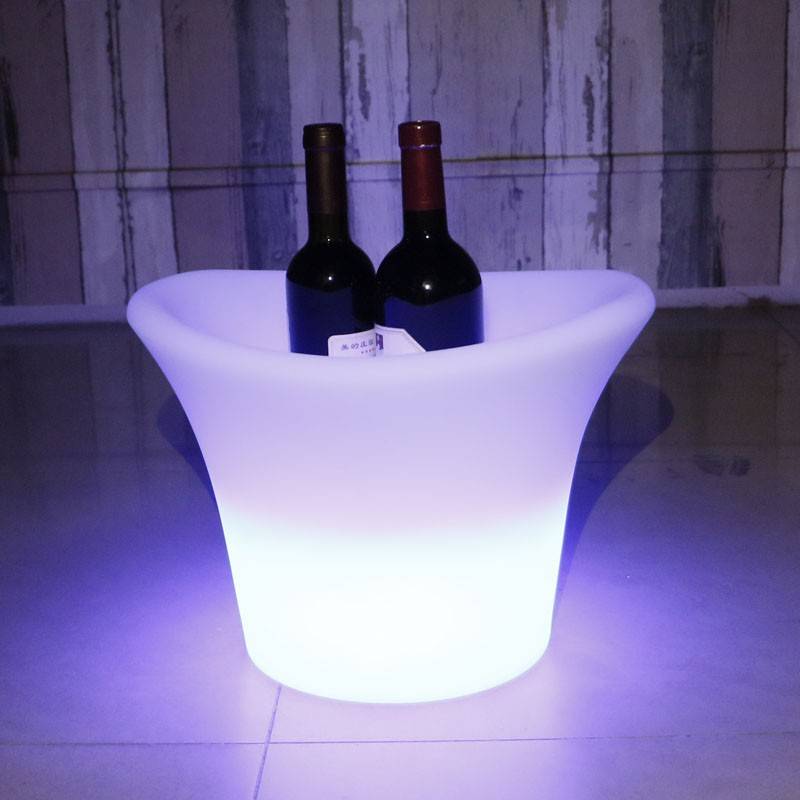 RGBW 1.2W LED Ice Bucket, 38x28cm, IP65, Rechargeable