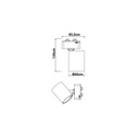 LED Track Spotlight Single Phase GU10 Orientable