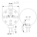 G4 Bi-Pin 2.3W flat LED bulb G4 Bi-Pin 2.3W