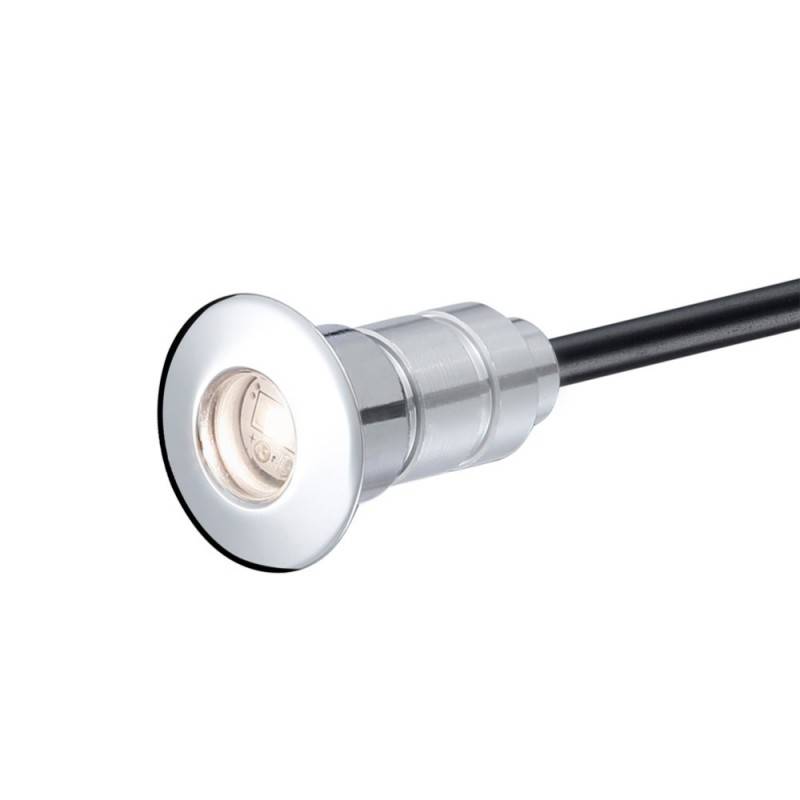 Kit of 6 staircase lights 0.8W RGB 12V-DC Ø24x38.5mm