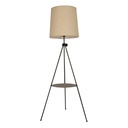 Tripod Floor Lamp with Table "Madison".