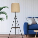 Tripod Floor Lamp with Table "Madison".