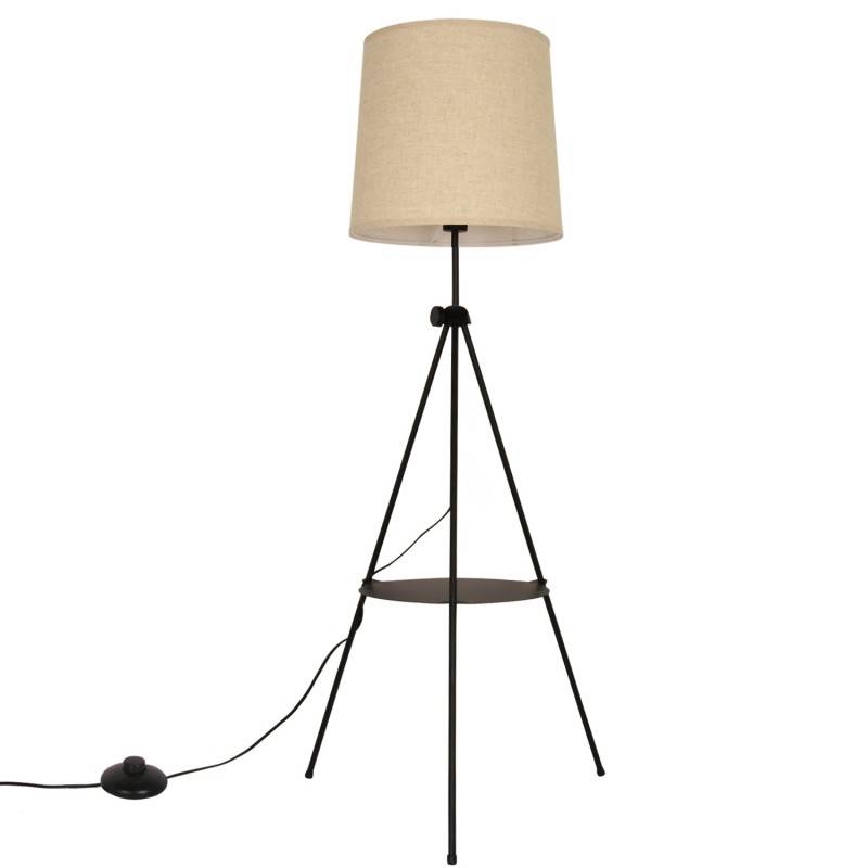 Tripod Floor Lamp with Table "Madison".