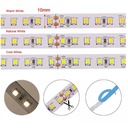 LED Strip 24V-DC - 9W/m - single color - 10mm - IP20 - Roll 50 meters - 60 chips/m - Cutting c/10 cm