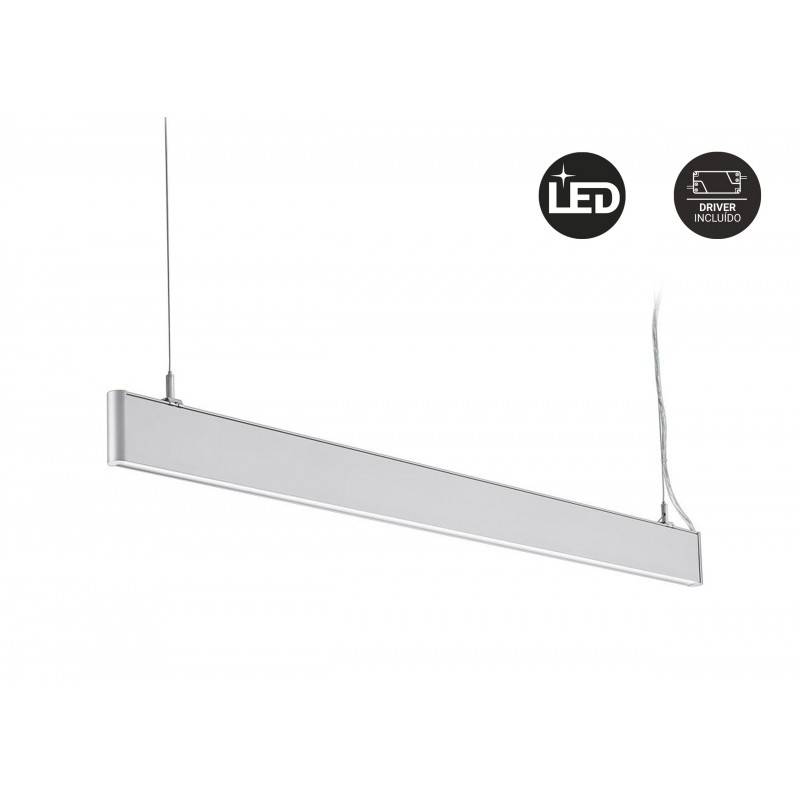 Suspended / surface mounted linear LED luminaire 40W - Slim - 120cm - 3100lm
