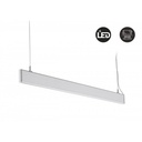 Suspended / surface mounted linear LED luminaire 40W - Slim - 120cm - 3100lm
