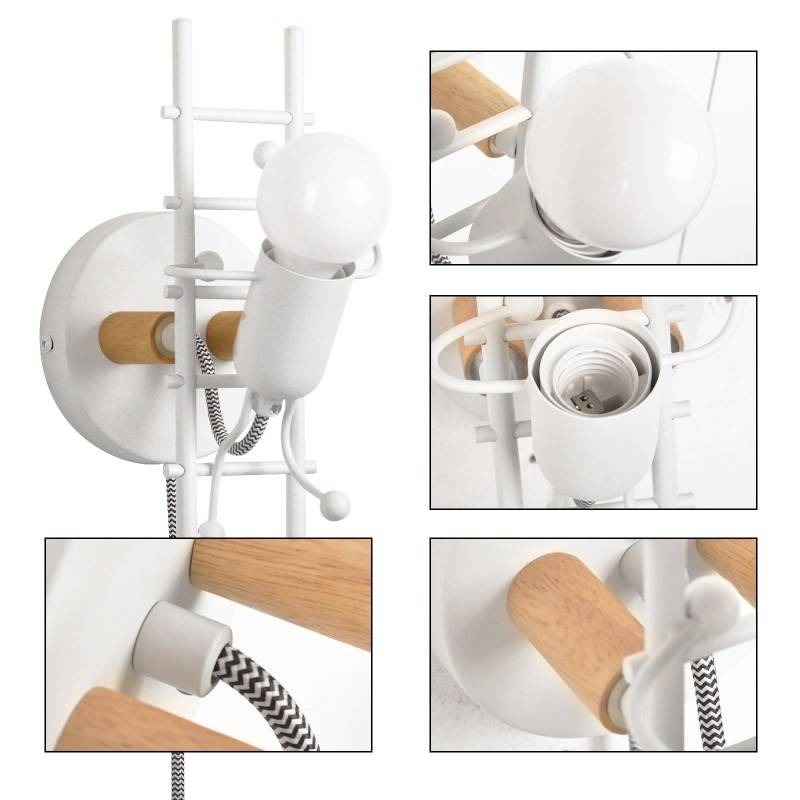 Decorative wall sconce "Doll" - E27