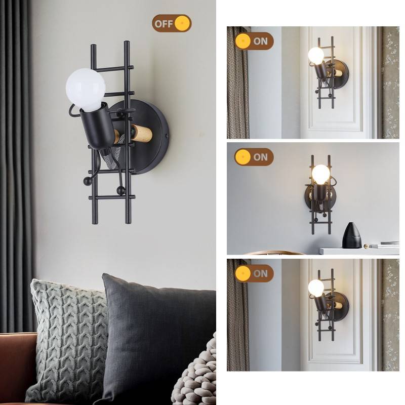 Decorative wall sconce "Doll" - E27