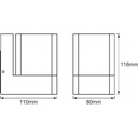 CUBE DG SMART WiFi RGBW RGBW Outdoor Wall Light CUBE DG