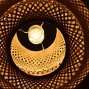 Wicker pendant lamp "Onna".