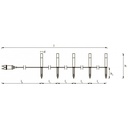 Mini SMART WiFi Outdoor Luminaire GARDEN POLE RGBW