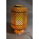 Wicker table lamp "Roso"