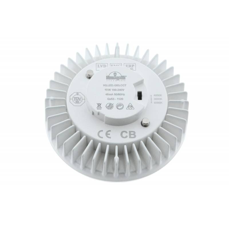 LED Bulb GX53 CCT 10W - 120º - 1200lm