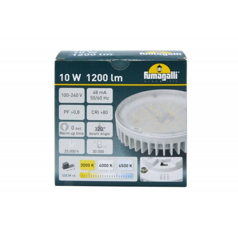 LED Bulb GX53 CCT 10W - 120º - 1200lm