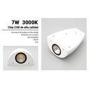 VEINE" 7W COB interior wall lamp
