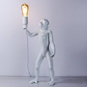 Resin monkey lamp "Micu".