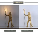Resin monkey lamp "Micu".