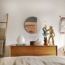 Resin monkey lamp "Micu".