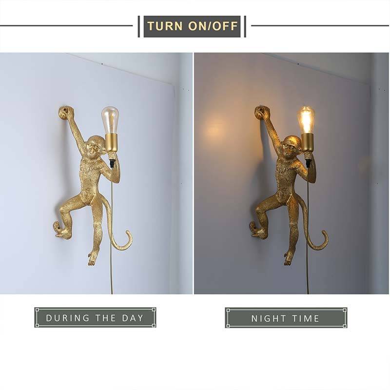 Mono resin wall light "Cesar".