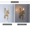 Mono resin wall light "Cesar".