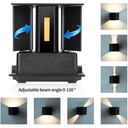 Wall light "LAT" 6W dimmable light aperture